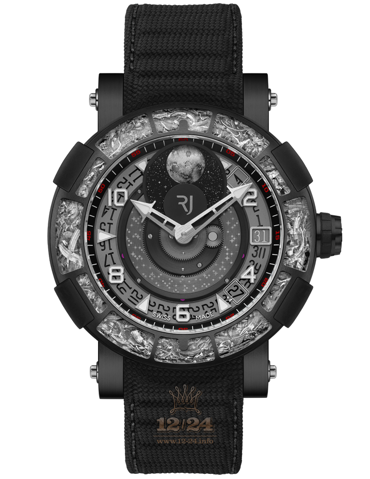Romain Jerome Arraw Watch 1S45L.CZCR.8023.PR.ASN19 45 mm Ceramics Case Gray Dial