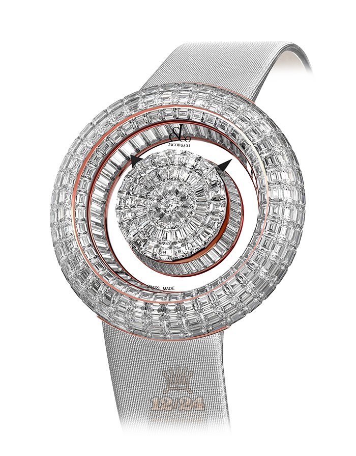 Jacob & Co Ladies Collection Watch BM555.40.BD.BD.A 44 mm Pink gold Case