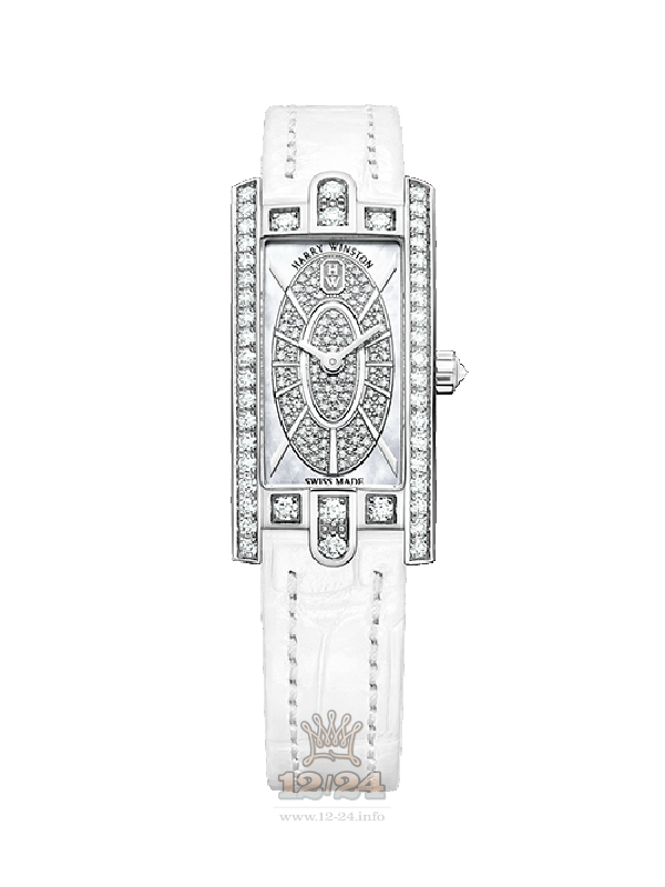 Harry Winston The Avenue Collection Watch AVCQHM16WW052 32 mm White gold Case White Dial