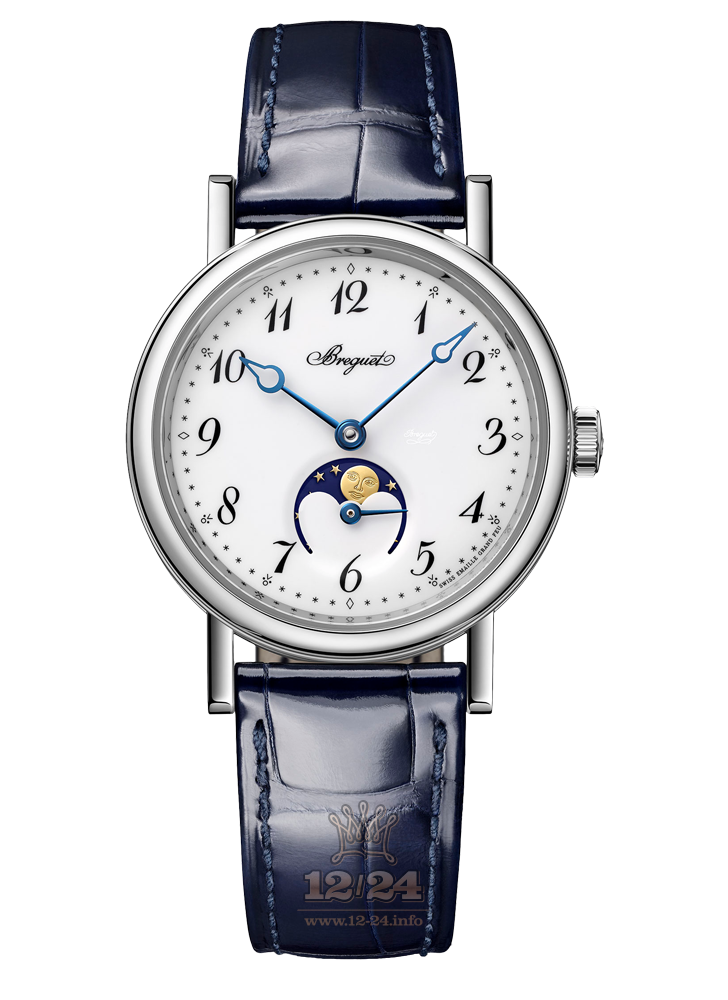 Breguet Classique Watch 9087BB/29/964 30 mm White gold Case White Dial