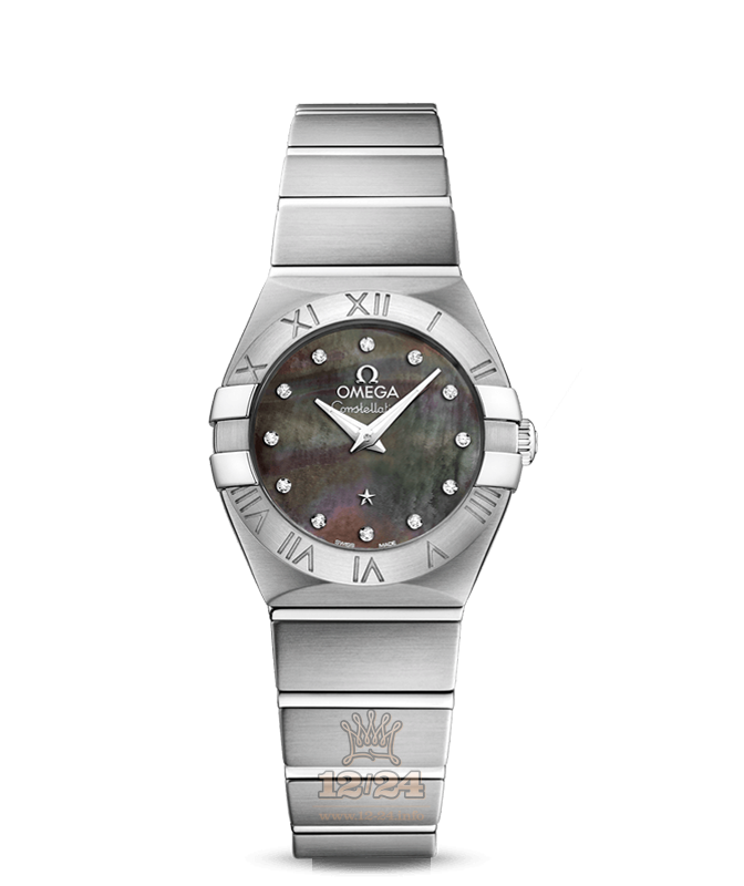Omega Constellation Watch 123.10.24.60.57.003 24 mm Stainless steel Case Gray Dial