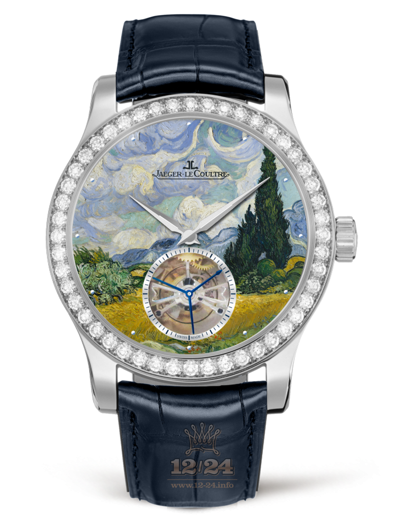 Jaeger-LeCoultre Master Watch 16634V3 43 mm White gold Case Painted Dial