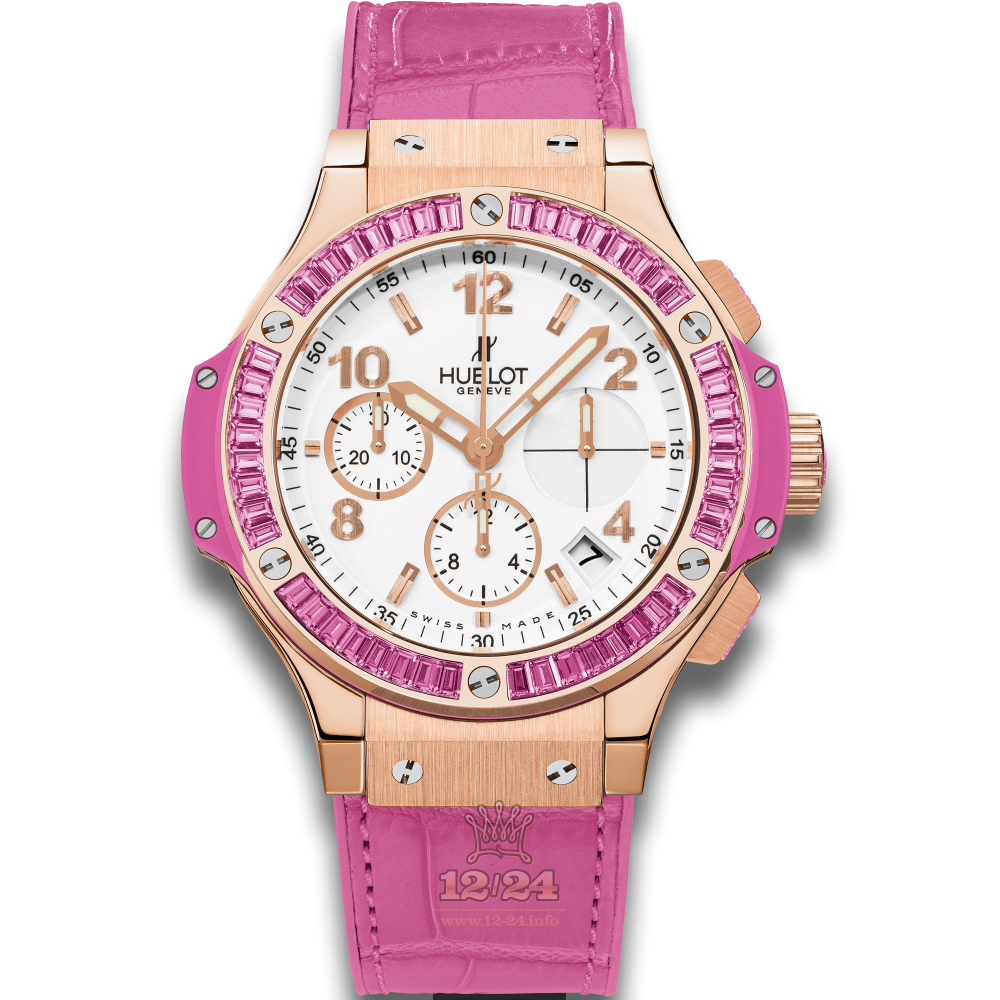 Hublot Big Bang Watch 341.PP.2010.LR.1933 41 mm Red gold Case White Dial