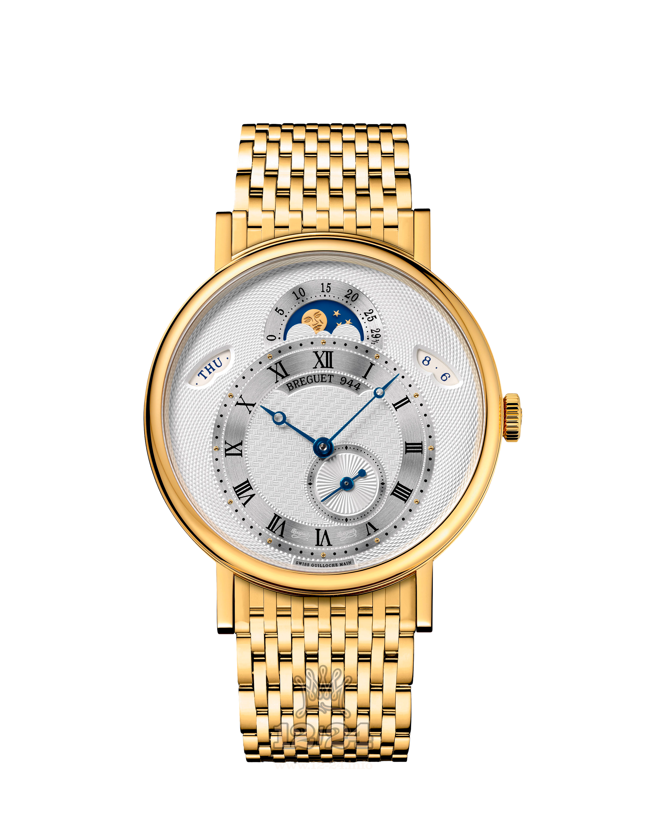Breguet Classique Watch 7337BA/1E/AV0 39 mm Yellow gold Case Silver Dial