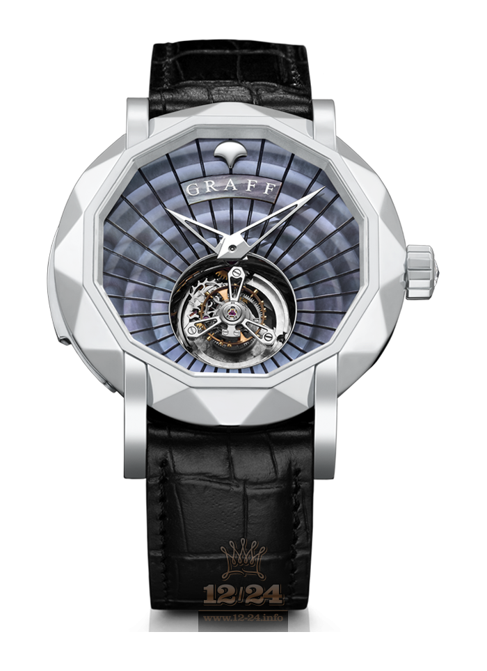 Graff MasterGraff Watch MGMR47WGMPT2 47 mm White gold Case Gray Dial