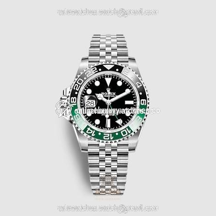 Rolex GMT-Master II Watch 126720vtnr-0002 40 mm Stainless steel Case Black Dial