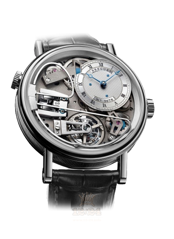 Breguet Tradition Watch 7087BB/G1/9XV 44 mm White gold Case Silver Dial