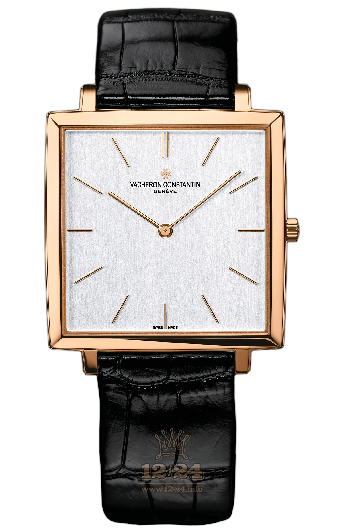 Vacheron Constantin Historiques Watch 43043/000R-9592 35 mm Pink gold Case Silver Dial