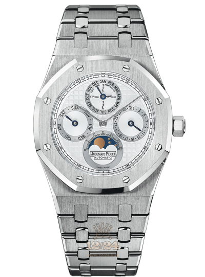 Audemars Piguet Royal Oak Watch 25820SP.OO.0944SP.03 39 mm Stainless steel Platinum Case White Dial
