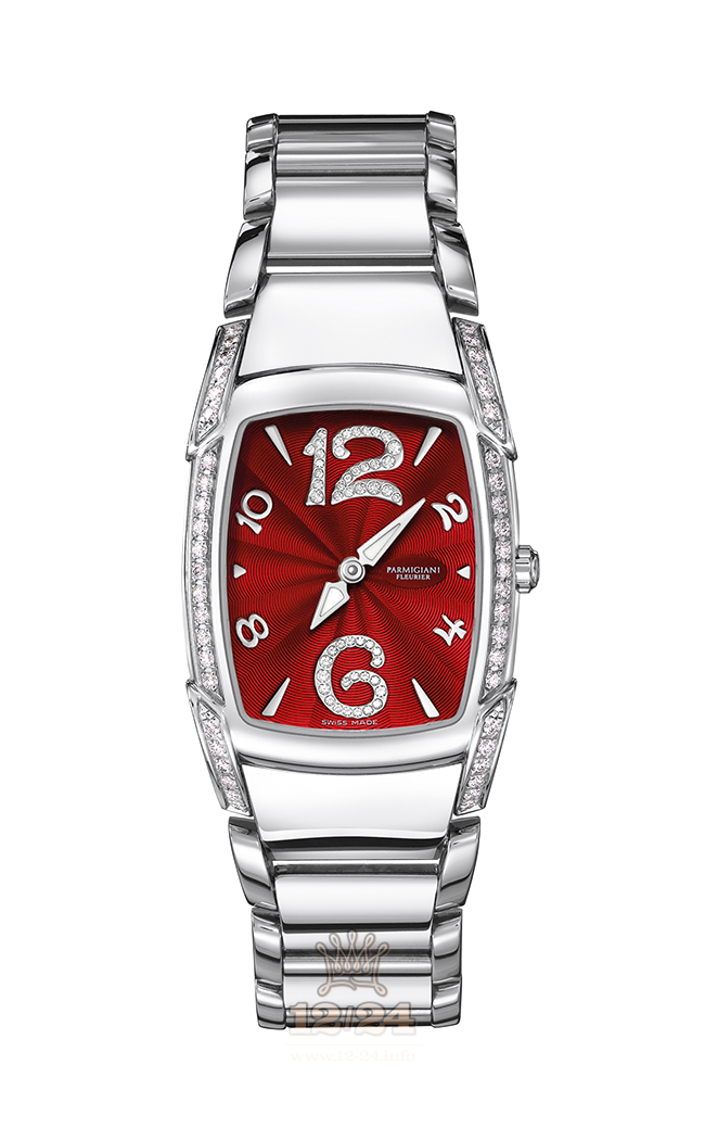 Parmigiani Fleurier Kalpa Watch PFC160-0020900-B00002 30 mm Stainless steel Case Red Dial