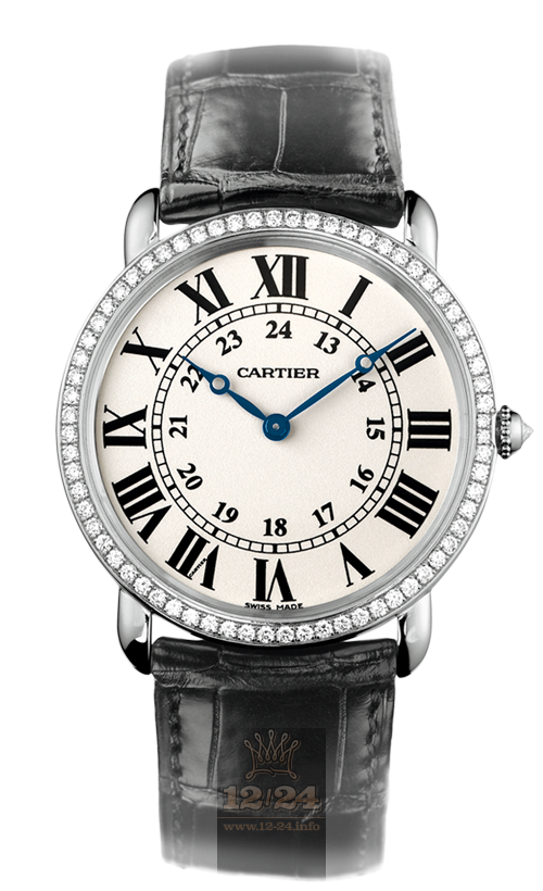 Cartier Ronde de Cartier Watch WR000551 36 mm White gold Case White Dial