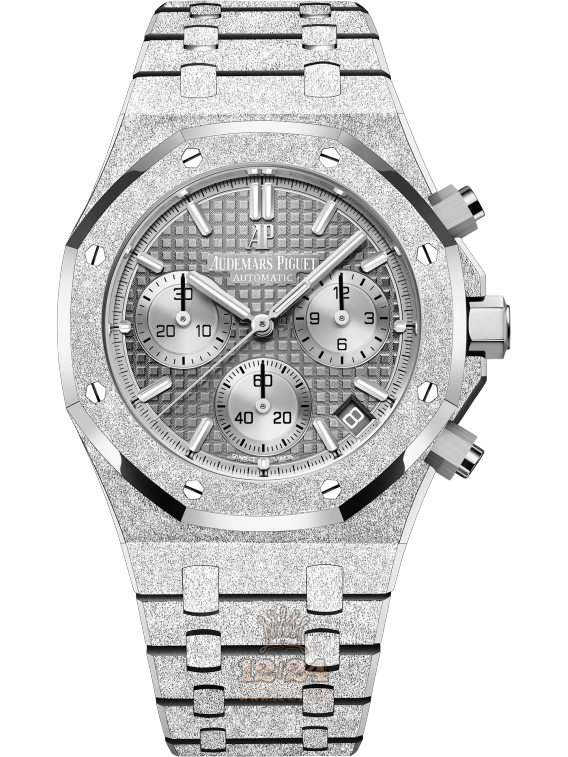Audemars Piguet Royal Oak Watch 26239BC.GG.1224BC.01 41 mm White gold Case Gray Silver Dial