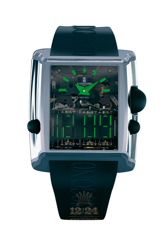 de Grisogono Meccanico DG Watch M-DG-N03 Platinum Titanium Case