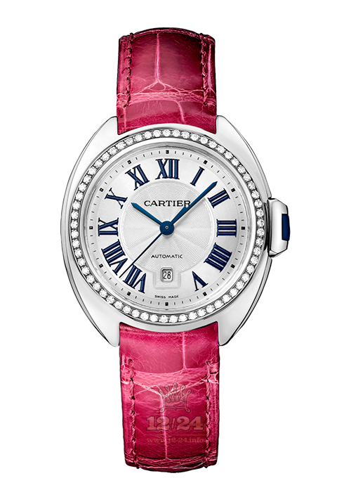 Cartier Cle de Cartier Watch WJCL0015 31 mm White gold Case Silver Dial