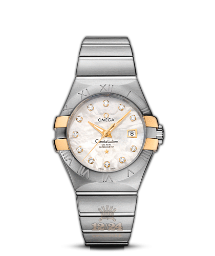 Omega Constellation Watch 123.20.31.20.55.004 31 mm Steel / Yellow gold Case White Dial