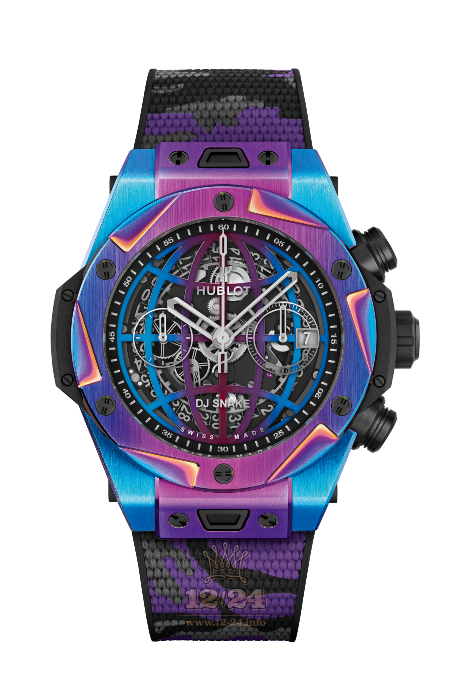 Hublot Big Bang Watch 411.NN.0179.RX.DJS21 45 mm Titanium Case Black Dial