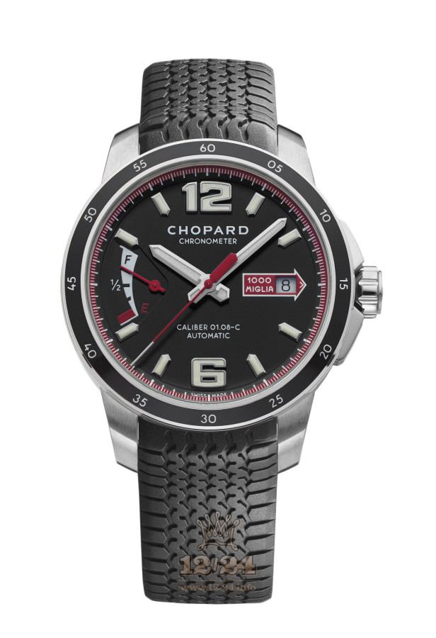 Chopard Classic Racing Watch 168566-3001 43 mm Stainless steel Case Black Dial