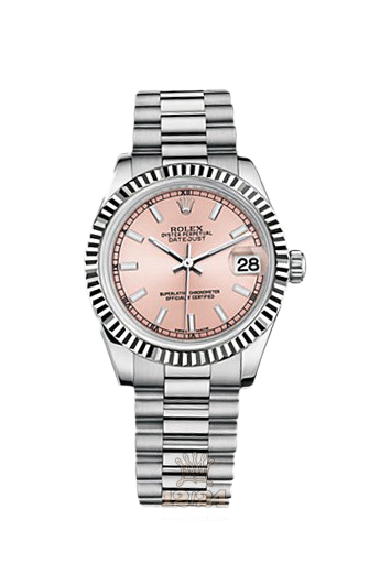 Rolex Datejust Watch 178279-0065 31 mm White gold Case Pink Dial