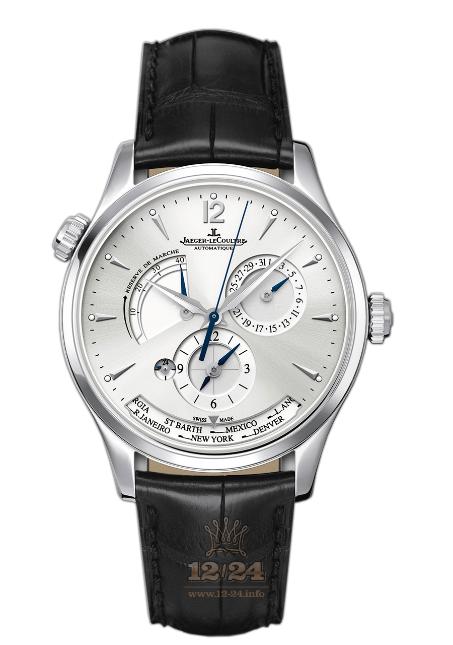 Jaeger-LeCoultre Master Watch 1428421 39 mm Stainless steel Case Silver Dial