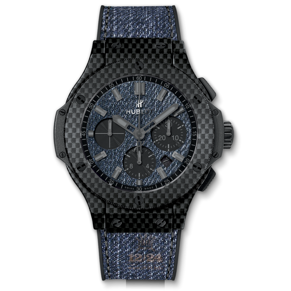 Hublot Big Bang Watch 301.QX.2740.NR.JEANS16 44 mm Black Dark blue Dial