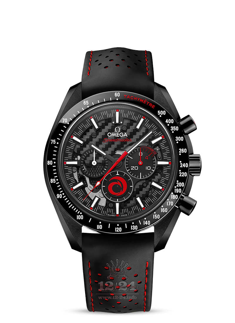Omega Speedmaster Watch 311.92.44.30.01.002 44 mm Ceramics Case Black Dial