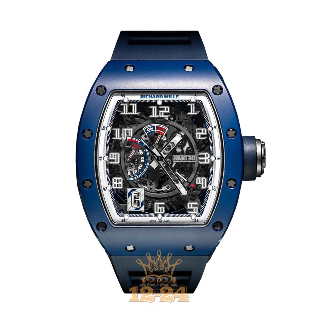 Richard Mille Men's Collection Watch RM 030 Ceramics Case