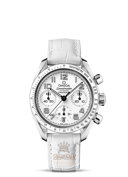 Omega Speedmaster Watch 324.33.38.40.04.001 38 mm Stainless steel Ceramics Case White Dial