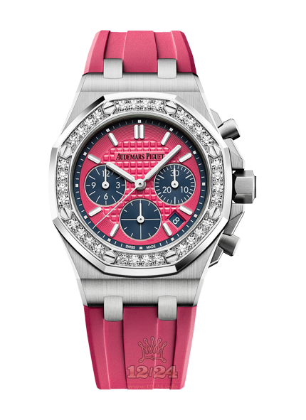 Audemars Piguet Royal Oak Offshore Watch 26231ST.ZZ.D069CA.01 37 mm Stainless steel Case Pink Dial