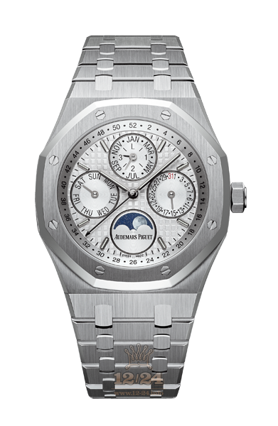 Audemars Piguet Royal Oak Watch 26574ST.OO.1220ST.01 41 mm Stainless steel Case Silver Dial
