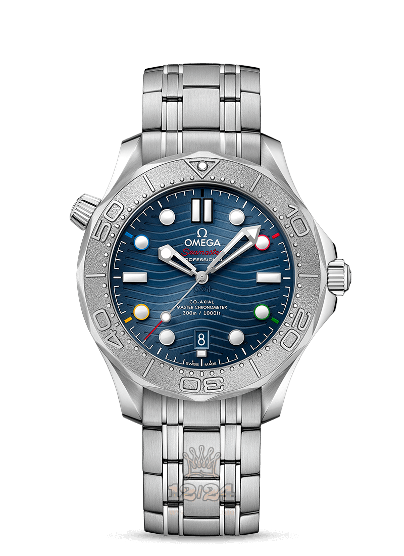 Omega Seamaster Watch 522.30.42.20.03.001 42 mm Stainless steel Case Dark blue Dial