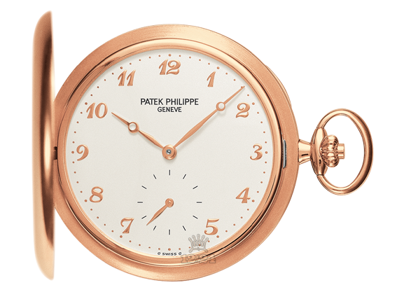 Patek Philippe Hunter Pocket Watches Watch 980R-001 48 mm Pink gold Case White Dial