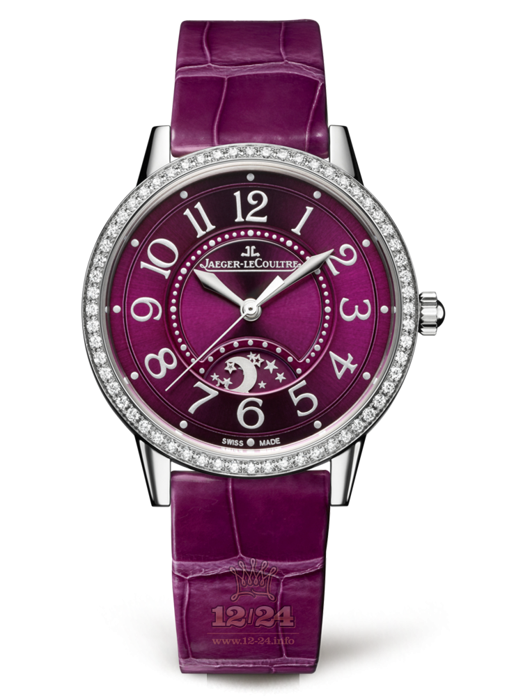Jaeger-LeCoultre Rendez-Vous Watch 3448460 34 mm Stainless steel Case Purple Dial
