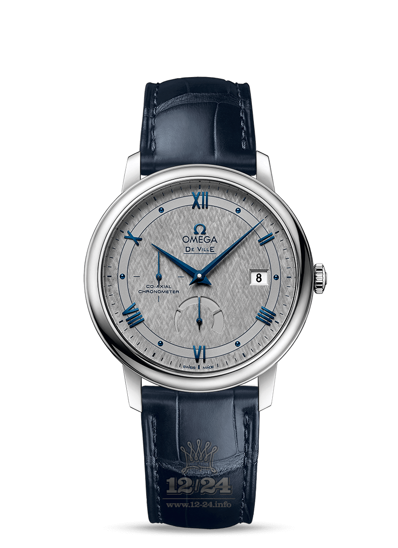 Omega Prestige Watch 424.13.40.21.06.002 40 mm Stainless steel Case Gray Dial