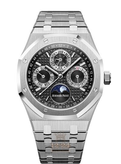 Audemars Piguet Royal Oak Watch 26597PT.OO.1220PT.01 41 mm Platinum Case Black Dial