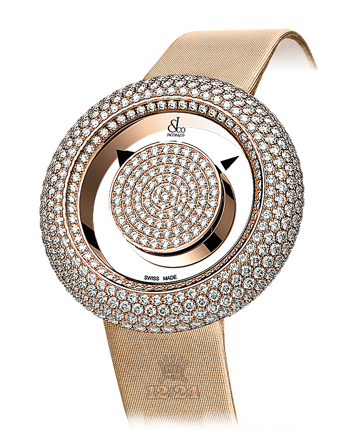 Jacob & Co Ladies Collection Watch BM556.40.RD.RD.A 44 mm Pink gold Case