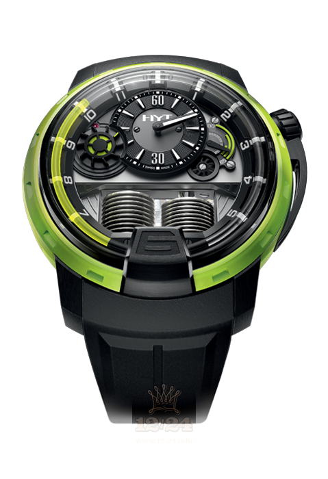HYT H1 Watch 148-pa-21-gf-ru 49 mm Titanium Case