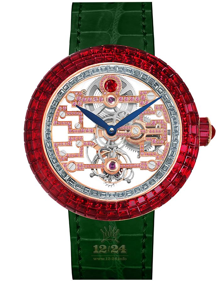 Jacob & Co High Jewelry Masterpieces Watch BT545.40.BR.RB.A 47 mm Pink gold Case