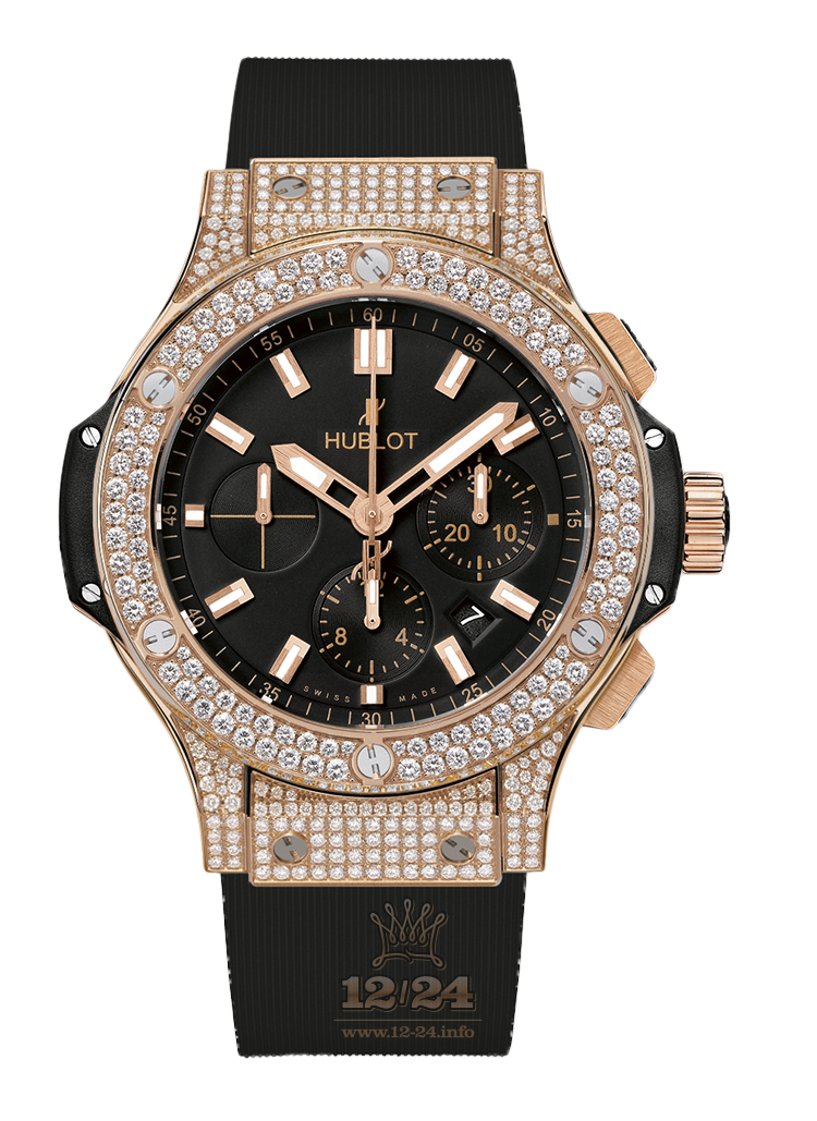 Hublot Big Bang Watch 301.PX.1180.RX.1704 44 mm Pink gold Case Black Dial