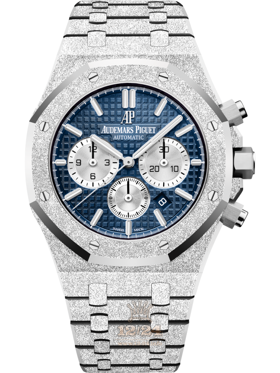Audemars Piguet Royal Oak Watch 26331BC.GG.1224BC.02 41 mm White gold Case Dark blue Dial