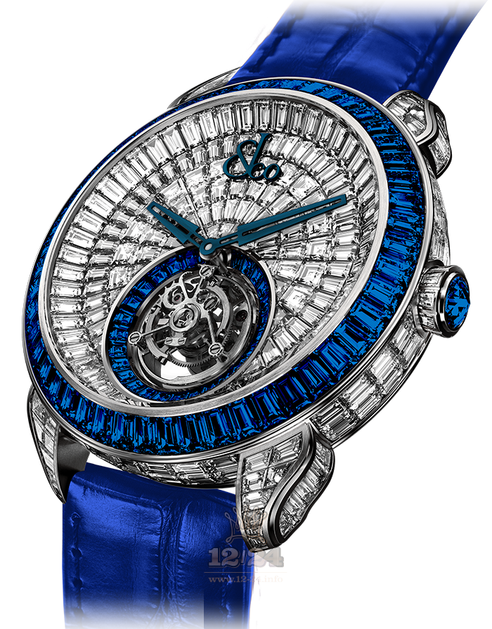 Jacob & Co High Jewelry Masterpieces Watch PO820.30.BD.LB.A 47 mm White gold Case