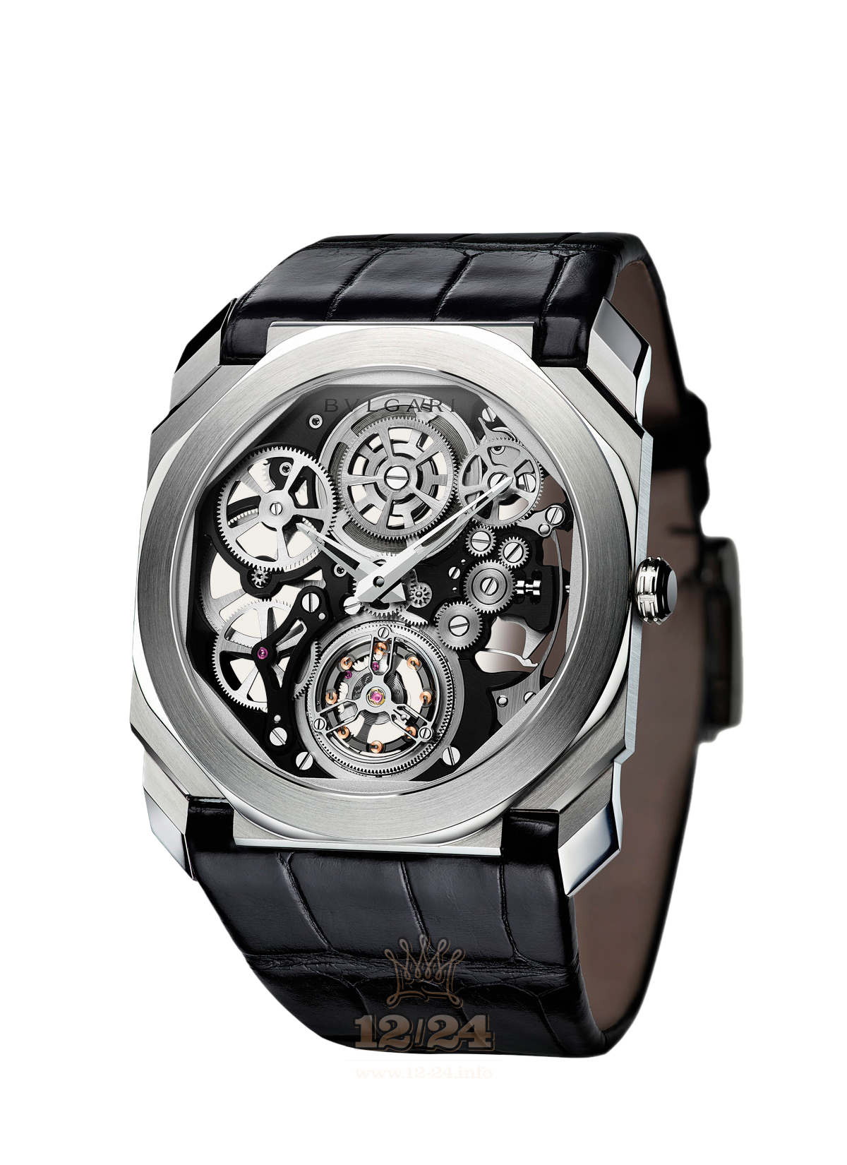 Bvlgari Octo Watch 102719 BGO40PLTBXTSK 40 mm Platinum Case