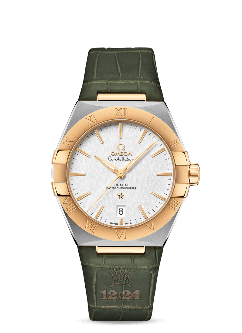 Omega Constellation Watch 131.23.39.20.02.002 39 mm Stainless steel Yellow gold Case Gray Dial