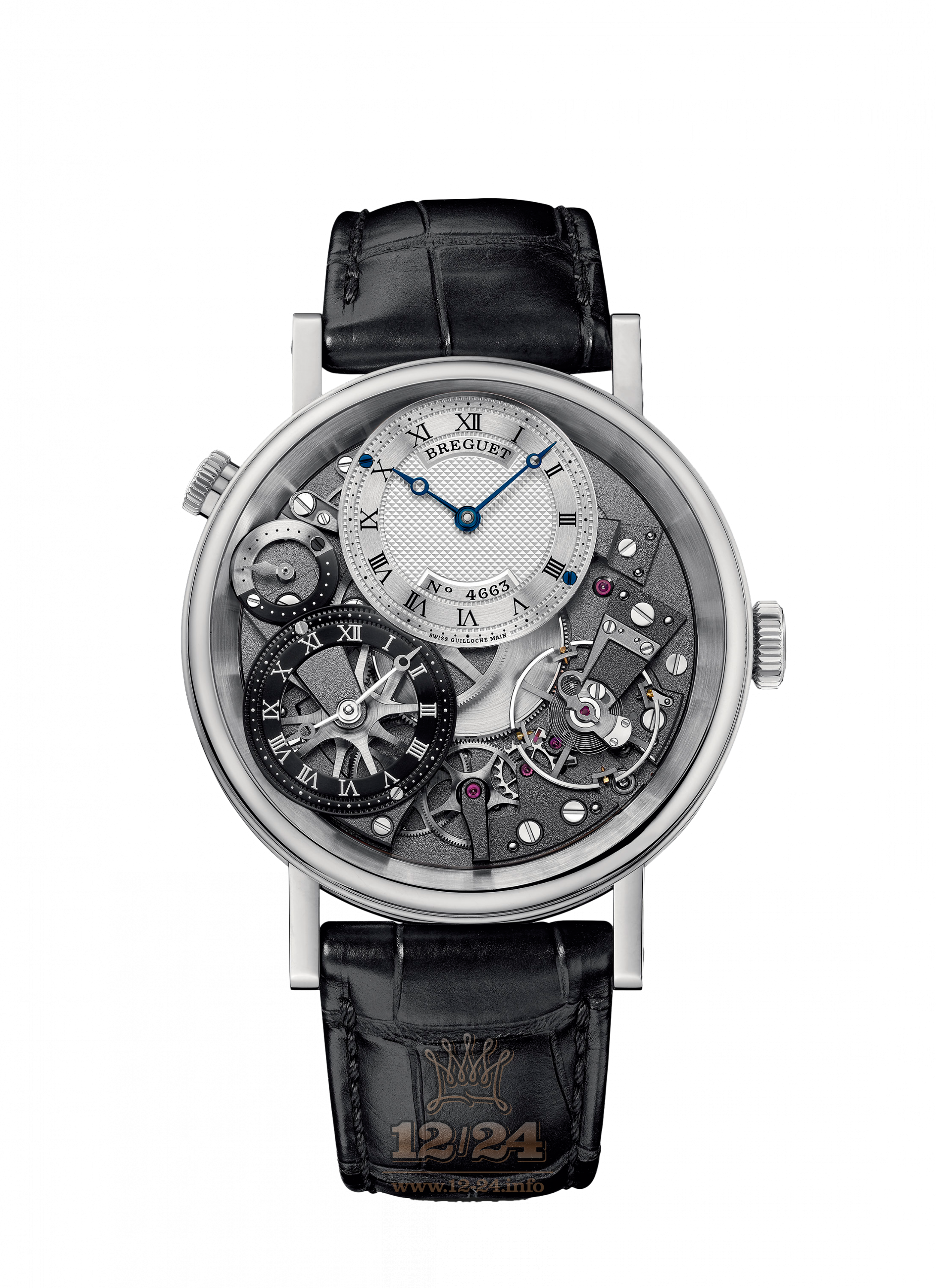 Breguet Tradition Watch 7067BB/G1/9W6 40 mm White gold Case Silver Dial