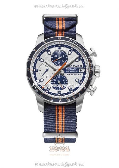 Chopard Classic Racing Watch 168570-3004 45 mm Titanium Case Silver Dial