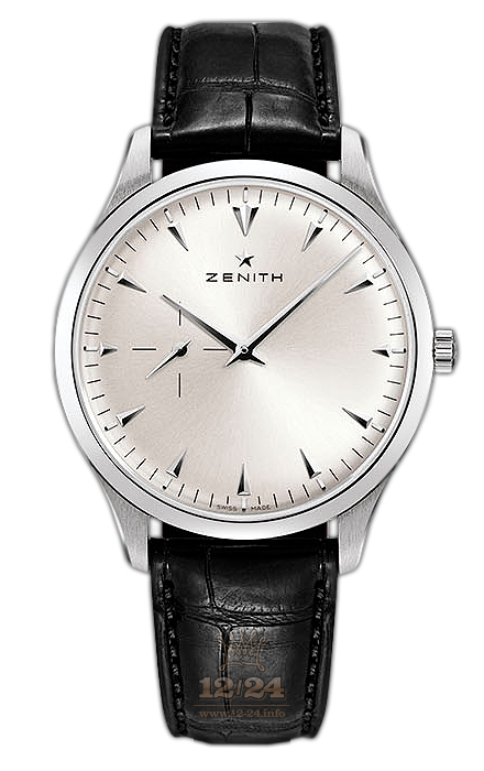 Zenith Elite Watch 03.2010.681/01.C493 40 mm Stainless steel Case Silver Dial