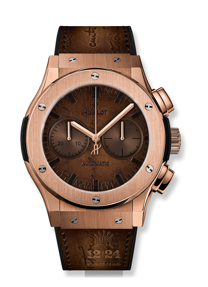 Hublot Classic Fusion Watch 521.OX.0500.VR.BER17 45 mm Pink gold Case