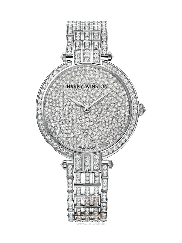 Harry Winston High Jewelry Timepieces Watch PRNQHM36WW004 36 mm White gold Case
