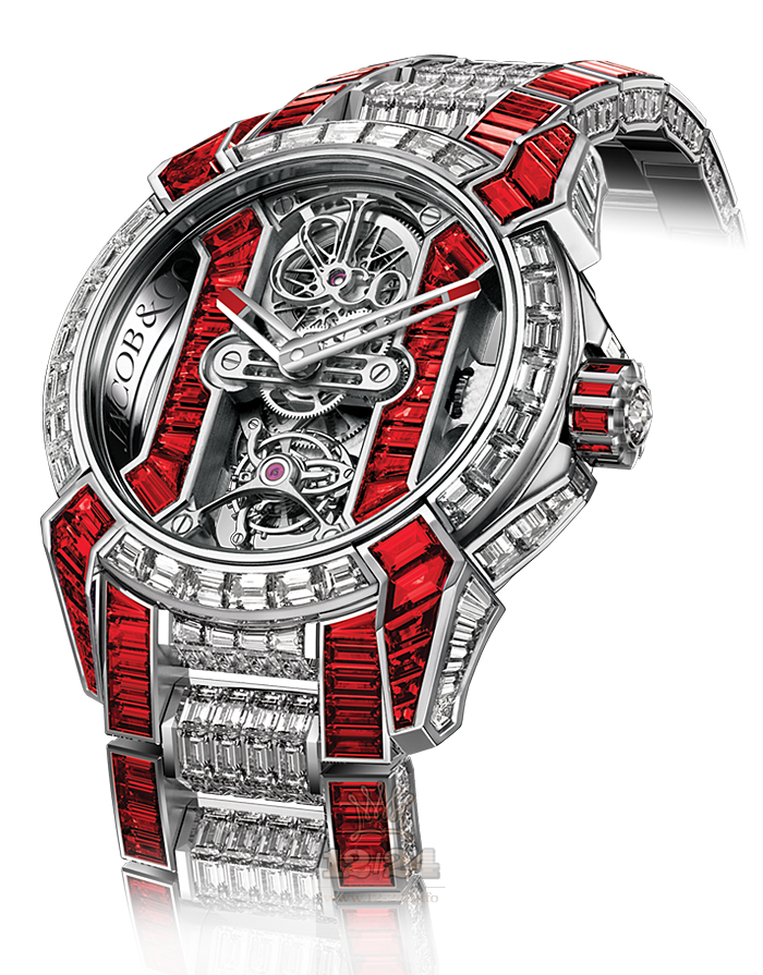 Jacob & Co High Jewelry Masterpieces Watch EX500.30.BD.BR.A30BC 44 mm White gold Case