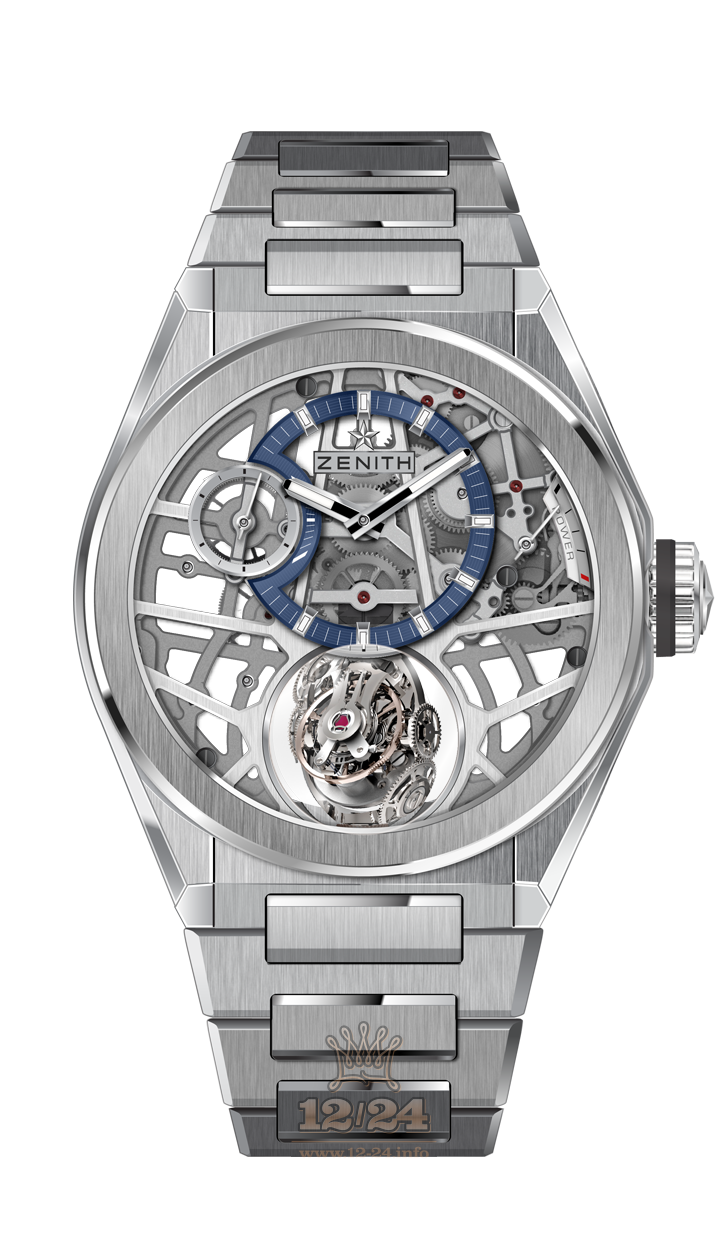 Zenith Defy Watch 95.9000.8812/78.M9000 44 mm Titanium Case Silver Dial