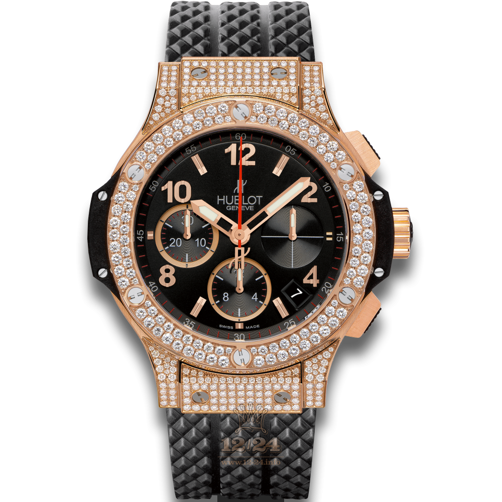 Hublot Big Bang Watch 341.PX.130.RX.174 41 mm Red gold Case Black Dial
